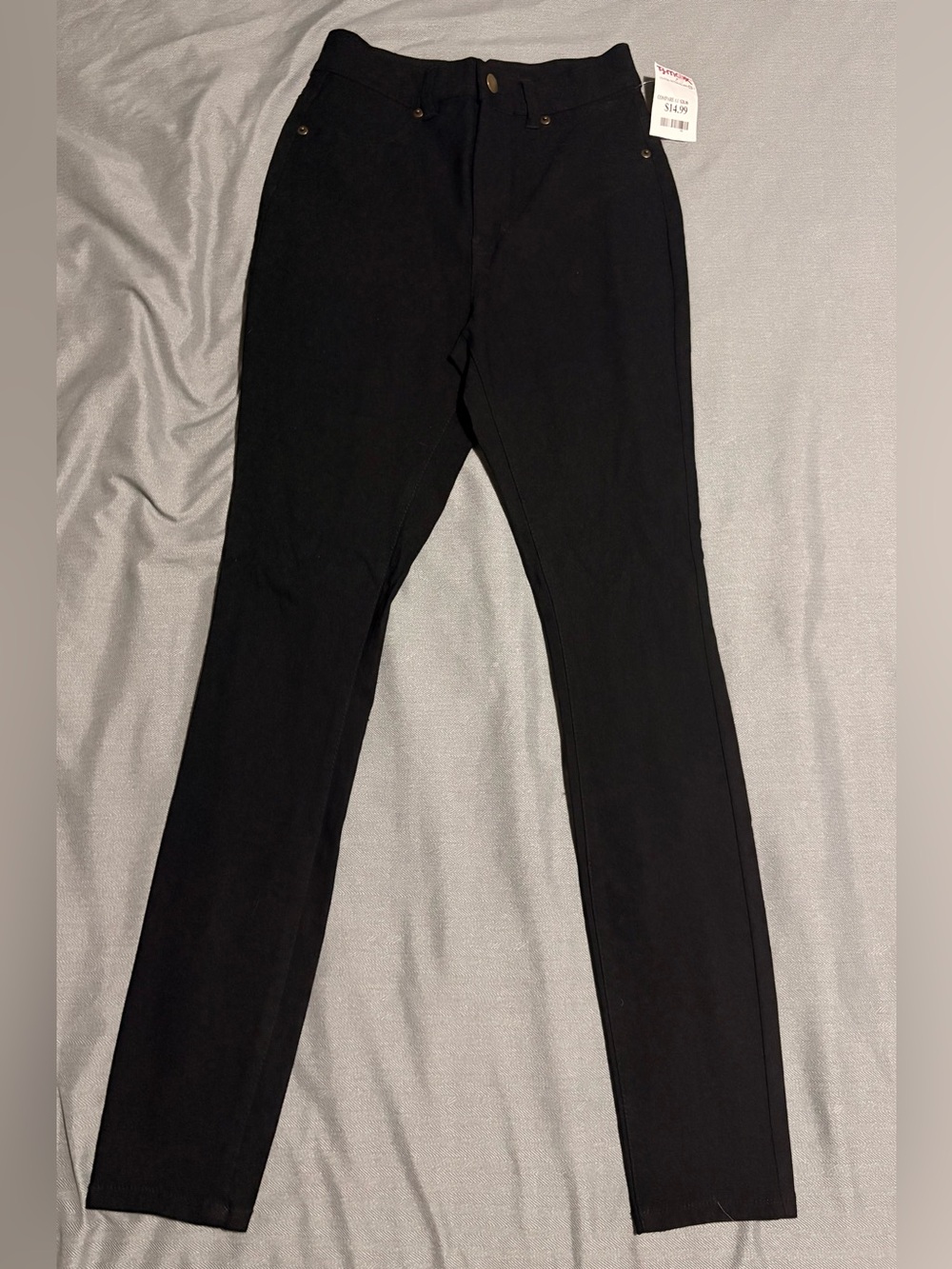 NWT Cisono Medium Black High-Waist Jegging Pants W/ Pockets